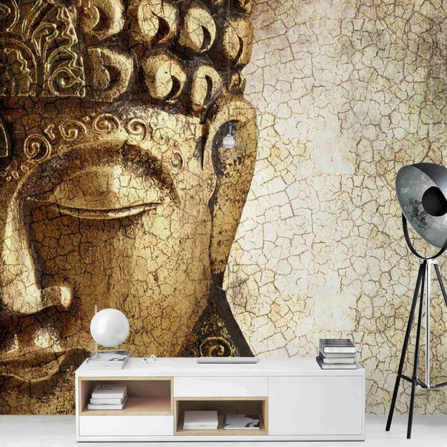 Fotobehang Vintage Buddha