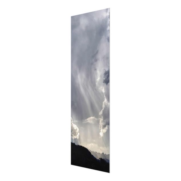 Glasschilderijen Wild Clouds