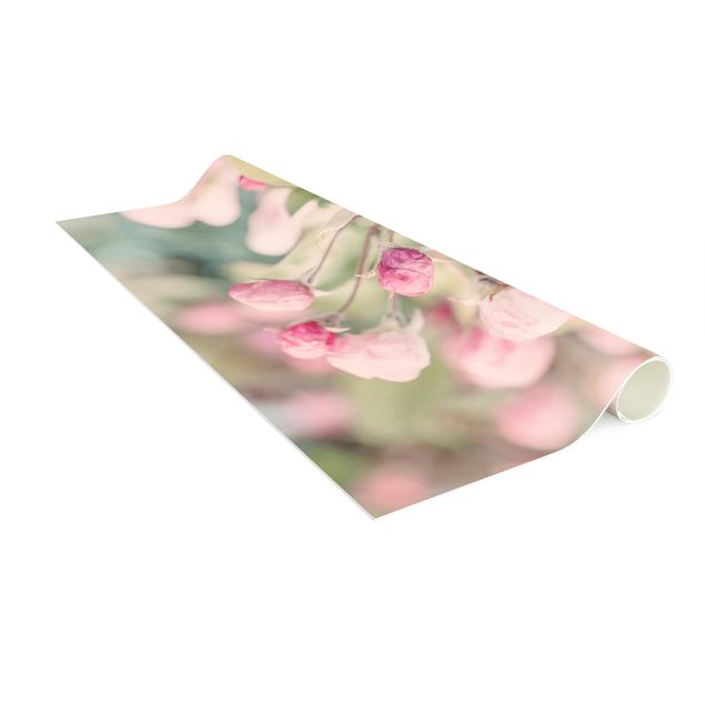 natuur tapijt Apple Blossom Bokeh Light Pink