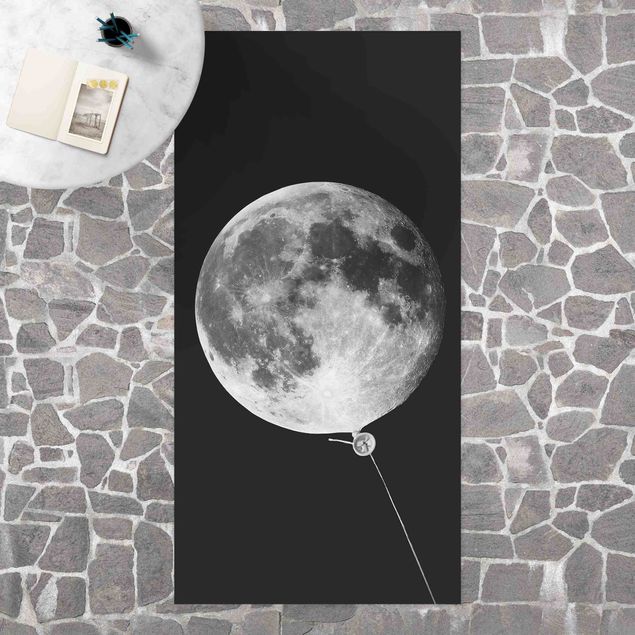 Loper tapijt Balloon With Moon