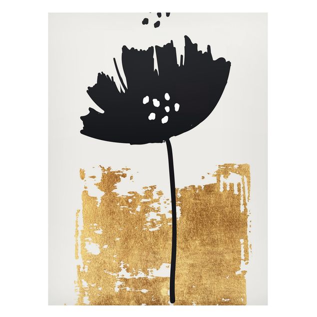 Magneetborden Golden Poppy Flower