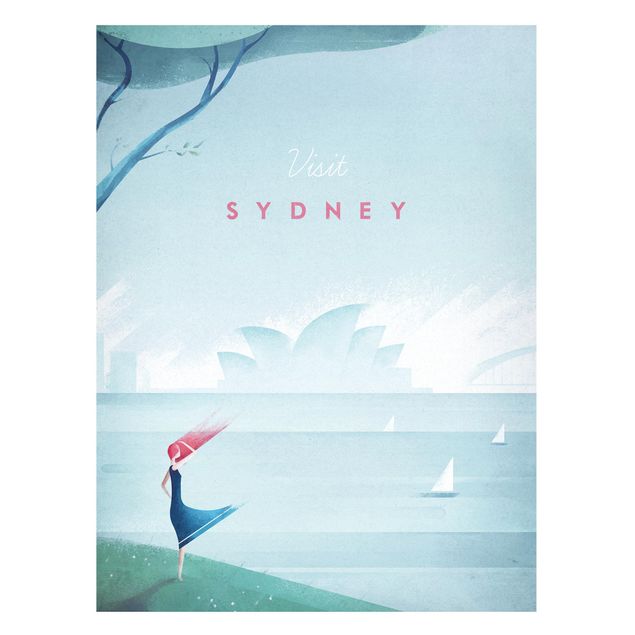 Magneetborden Travel Poster - Sidney