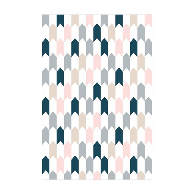 Vinyl tapijt Geometrical Pattern Of Towers