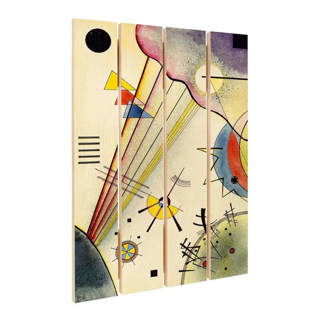 Houten schilderijen op plank Wassily Kandinsky - Significant Connection