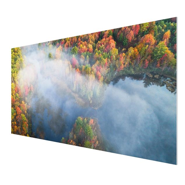 Forex schilderijen Aerial View - Autumn Symphony