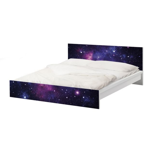 Meubelfolie IKEA Malm Bed Galaxy