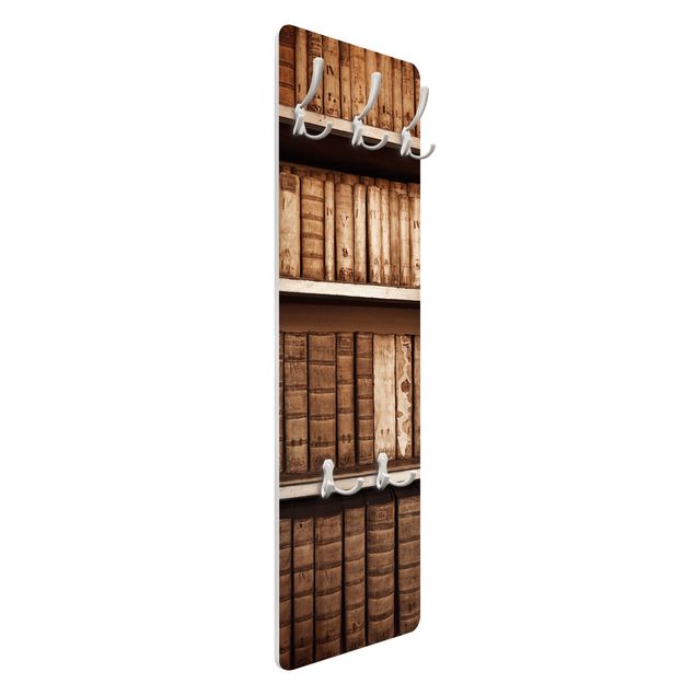 Wandkapstokken houten paneel Old Archive