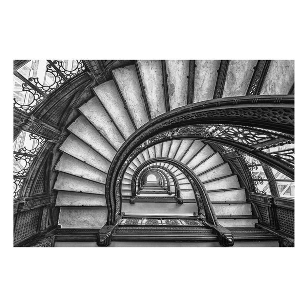 Aluminium Dibond schilderijen Chicago Staircase