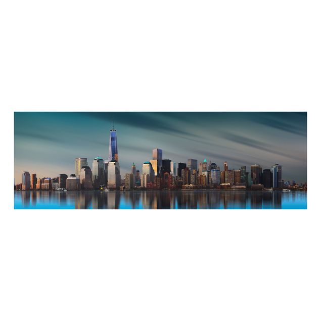 Aluminium Dibond schilderijen New York World Trade Center