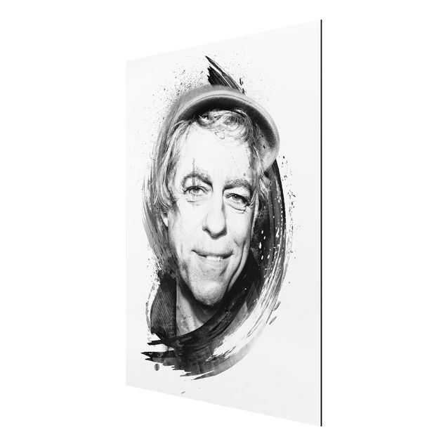 Aluminium Dibond schilderijen Bob Geldof