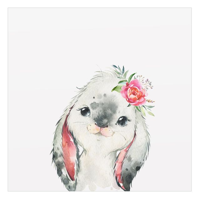Raamfolie - Watercolour - Hare gaze