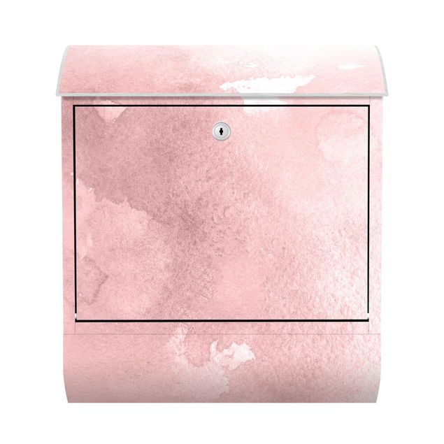 Brievenbussen Watercolour Pink Cotton Candy