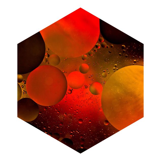 Hexagon Behang Astronomic