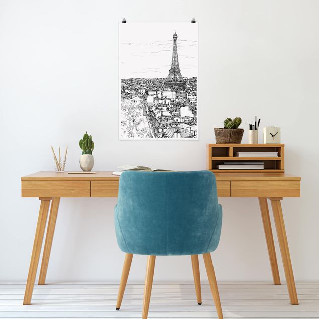 Posters City Study - Paris