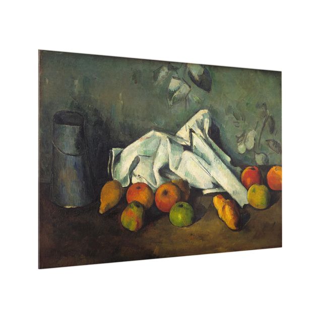 Spatscherm keuken Paul Cézanne - Milk Can And Apples