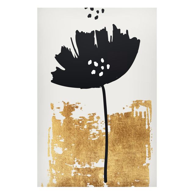 Magneetborden Golden Poppy Flower