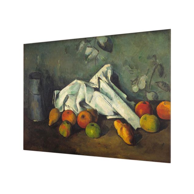 Spatscherm keuken Paul Cézanne - Milk Can And Apples