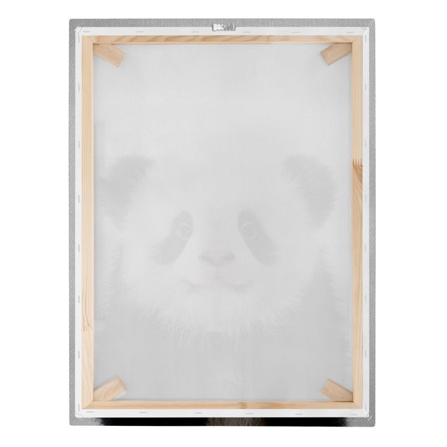 Leinwandbild - Baby Panda Prian - Hochformat 3:4