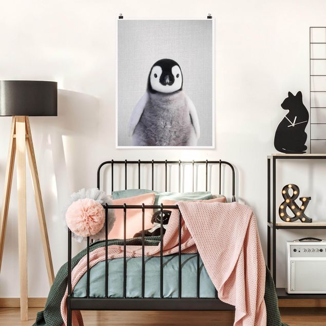Poster - Baby Pinguin Pepe - Hochformat 3:4