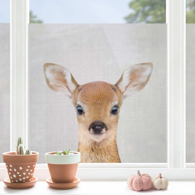 Raamfolie - Baby Roe Deer Romy