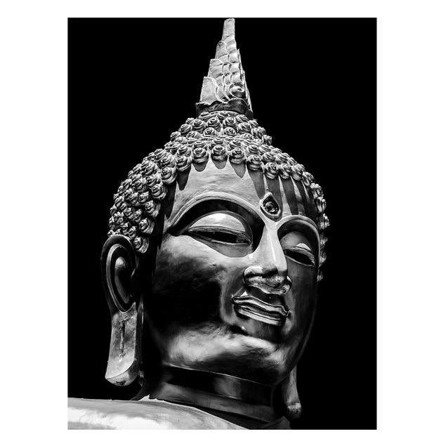 Magneetborden Buddha Statue Face