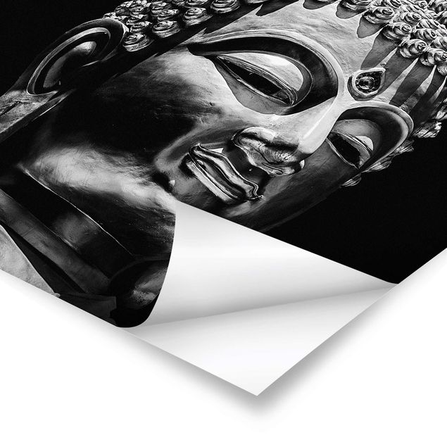 Posters Buddha Statue Face