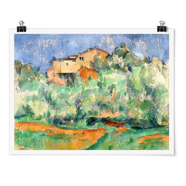 Posters Paul Cézanne - House And Dovecote At Bellevue