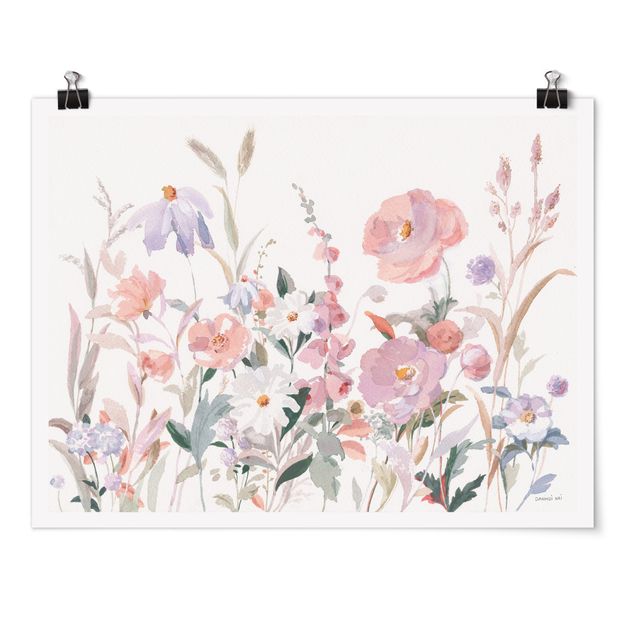 Poster - Boho wildflowers