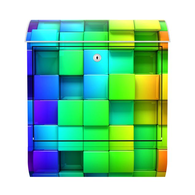 Brievenbussen 3D Cubes