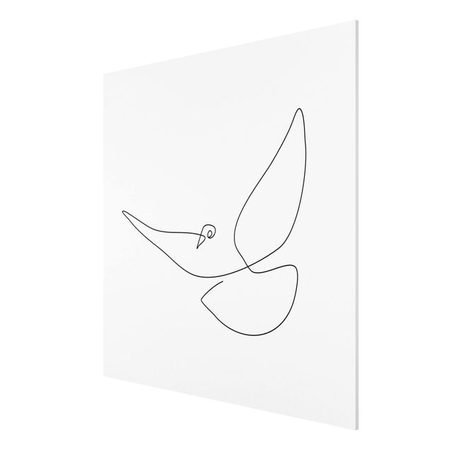 Forex schilderijen Dove Line Art