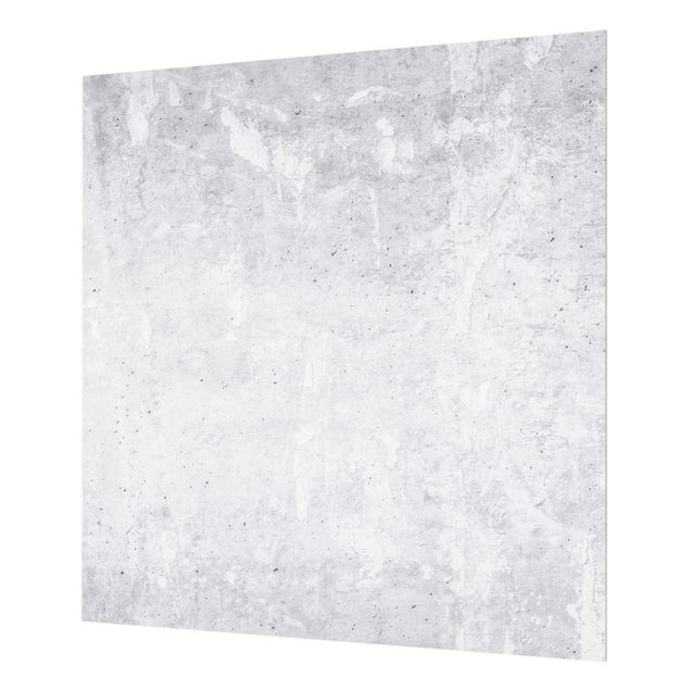 Spatscherm keuken Light Grey Concrete Pattern