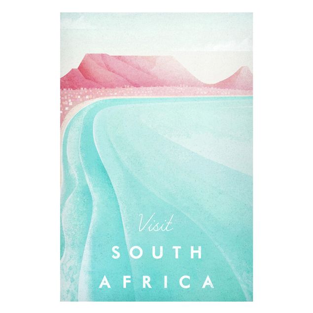 Magneetborden Travel Poster - South Africa