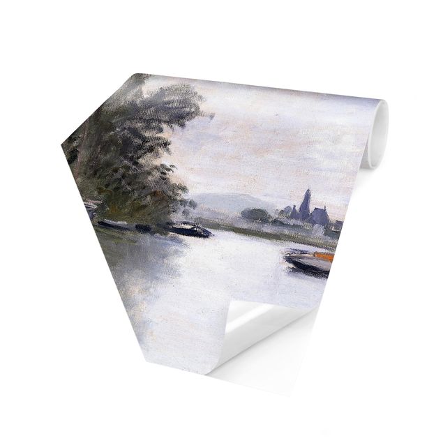Hexagon Behang Claude Monet - Argenteuil
