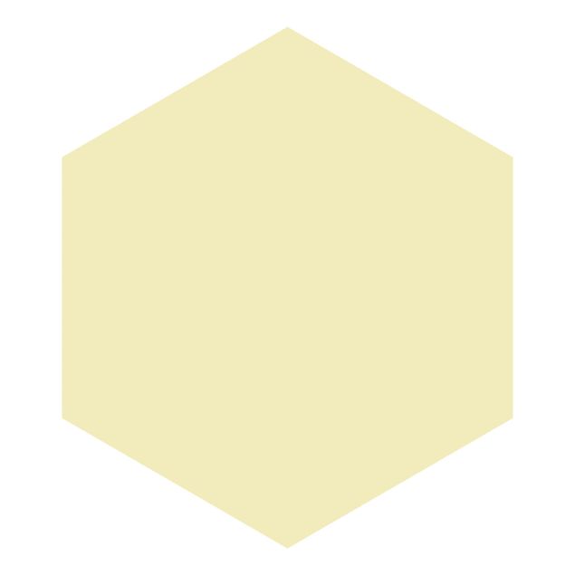 Hexagon Behang Colour Cream