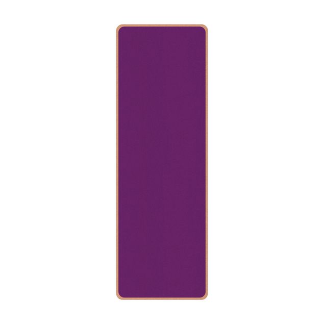 Yogamat kurk Colour Purple