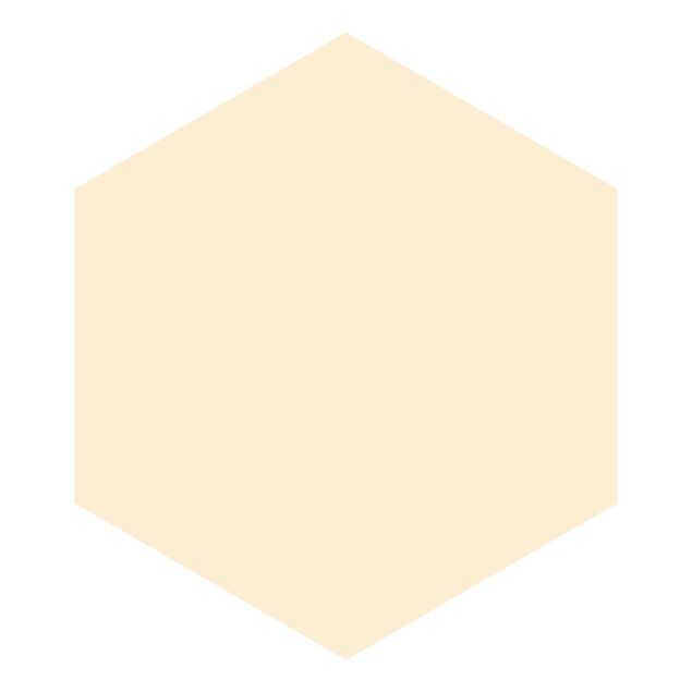 Hexagon Behang Cream