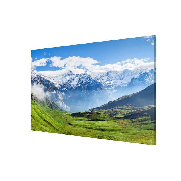 Magneetborden Swiss Alpine Panorama