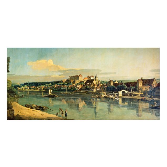 Magneetborden Bernardo Bellotto - View Of Pirna