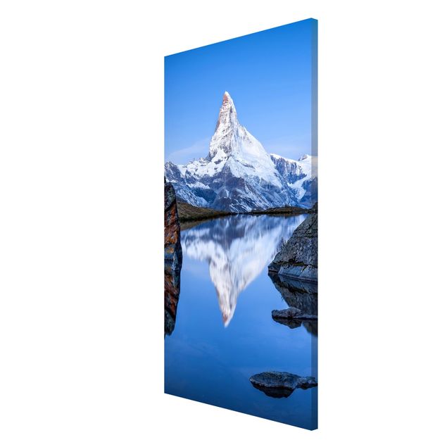 Magneetborden Stellisee Lake In Front Of The Matterhorn