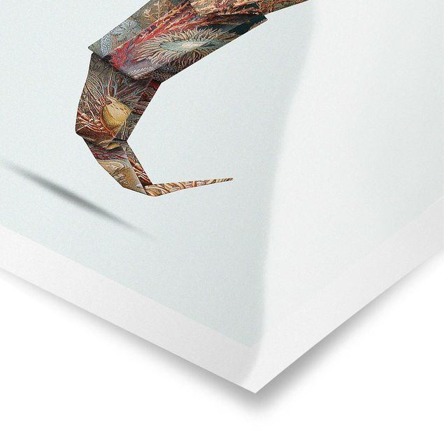 Posters Origami Seahorse