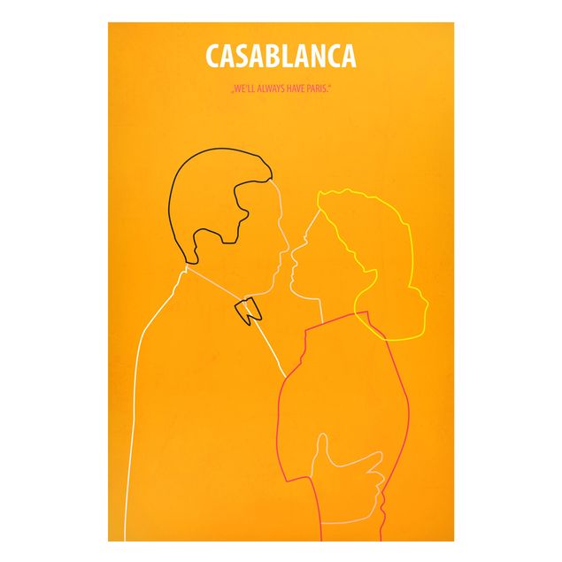 Magneetborden Film Poster Casablanca