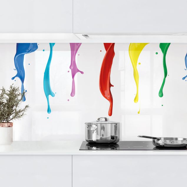 Achterwand voor keuken abstract Splashes I