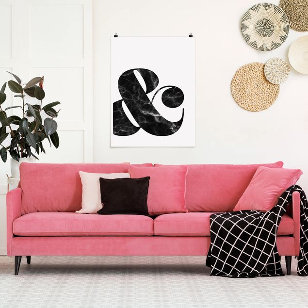 Posters Ampersand Marble