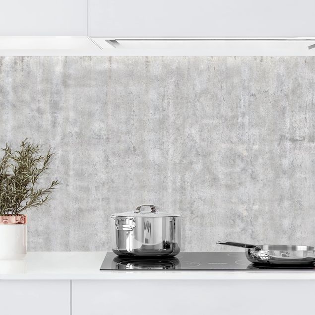 Achterwand voor keuken patroon Large Wall With Concrete Look
