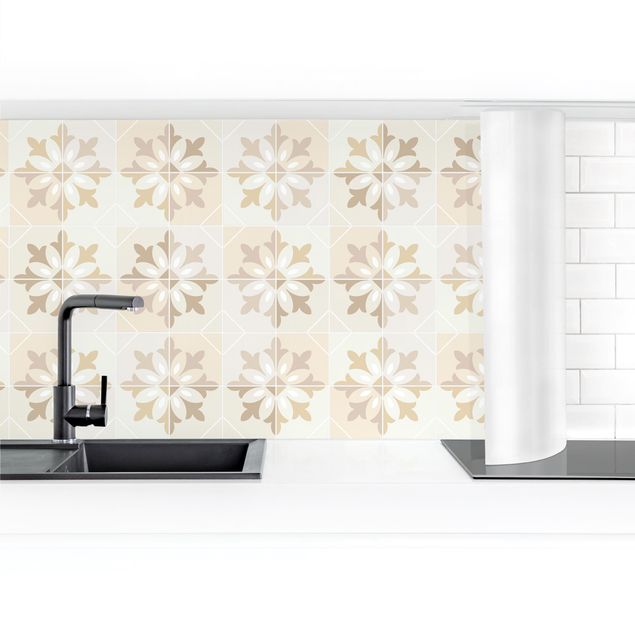 Achterwand in keuken Geometrical Tiles - Matera