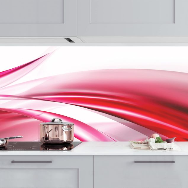 Achterwand voor keuken abstract Pink Dust
