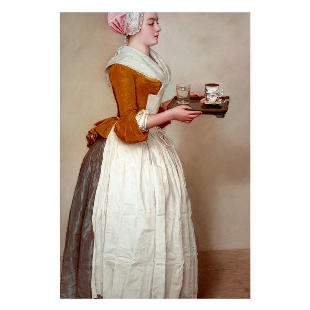 Magneetborden Jean Etienne Liotard - The Chocolate Girl