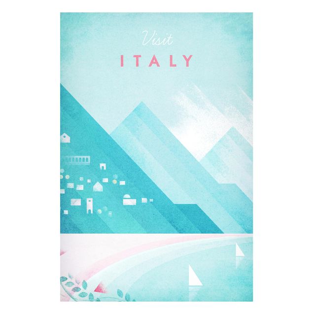 Magneetborden Travel Poster - Italy