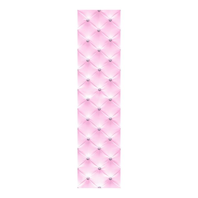 Schuifgordijnen Diamond Light Pink Luxury