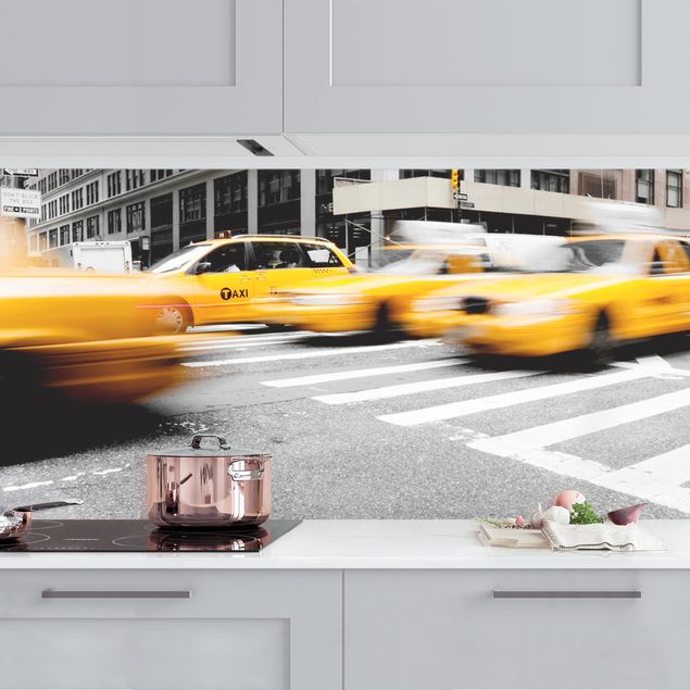 Achterwand voor keuken steden en skylines Bustling New York